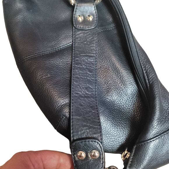 Great American Leather Works Black Leather Purse - Picture 4 of 11